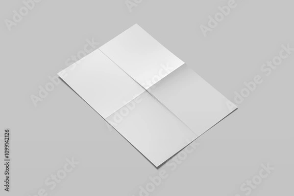 Fototapeta A4 Flyer Blank Mockup