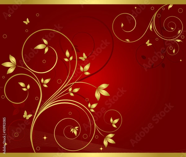Fototapeta Floral vector design