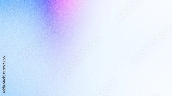 Obraz Gradient With Grainy Noise Texture. Abstract Turquoise Mesh and Dynamic Flow Background