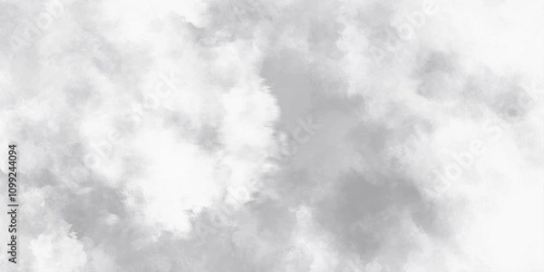Fototapeta Abstract vintage grunge paper backdrop featuring cloud . white and gray sunny cloudscapes in soft watercolors background texture. creative vintage foggy stains graphic design.