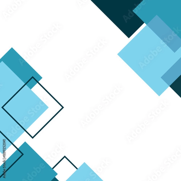 Fototapeta abstract background with squares