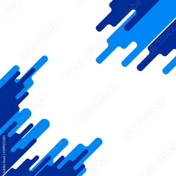 Fototapeta Flat Corner Fluid