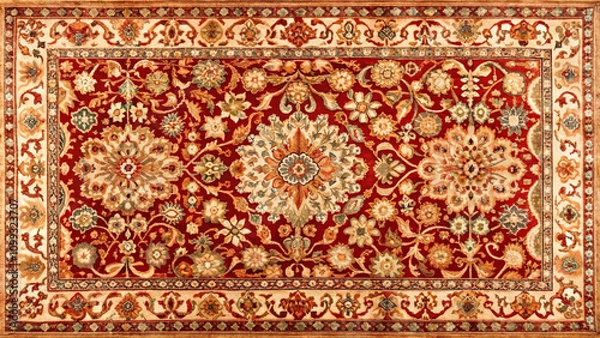 Obraz Old Persian Red Carpet Design