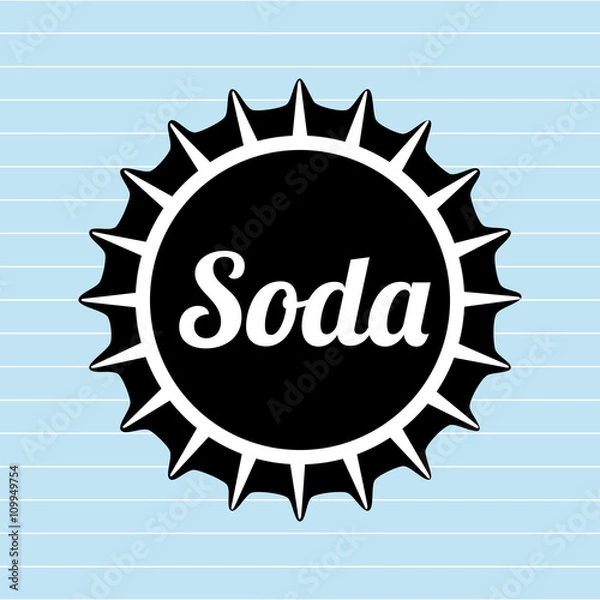 Fototapeta drink lid design 