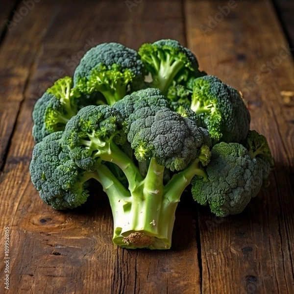 Obraz broccoli on a table