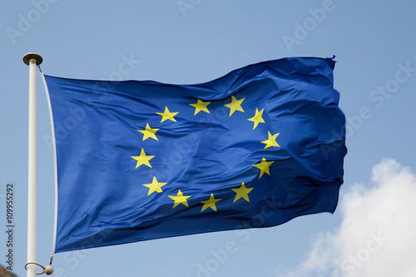 Fototapeta flag eu