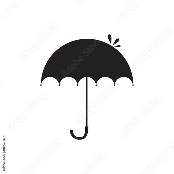 Fototapeta Water Resistant icon - Vector