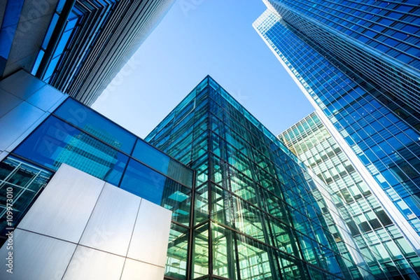 Obraz Skyscrapper Office business building London