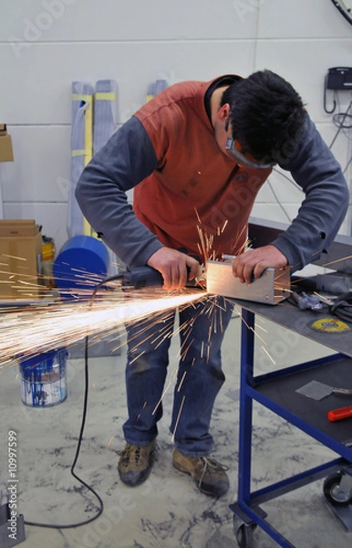 Obraz Metallbauer bei der Arbeit