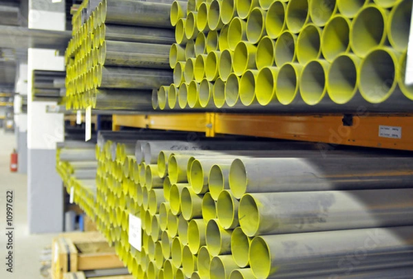 Obraz stahlrohrlager