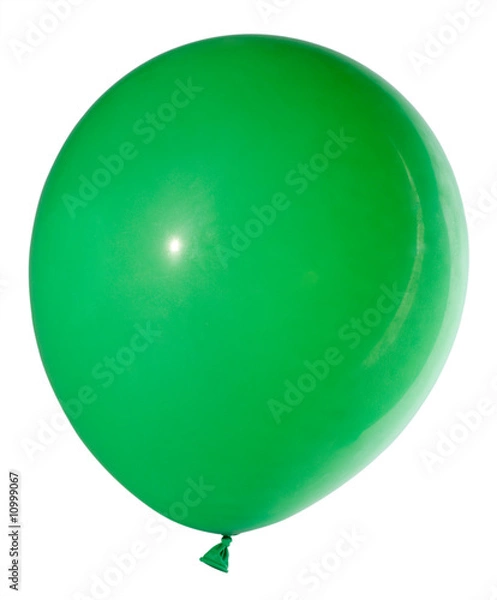 Obraz swollen green balloon