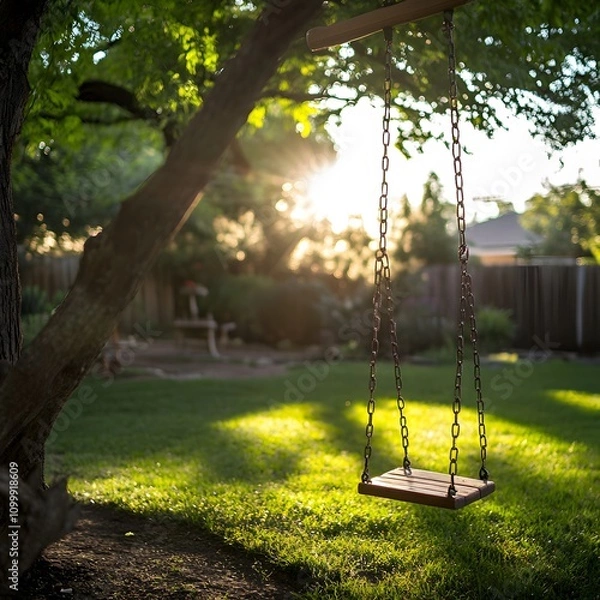 Obraz swing in the park