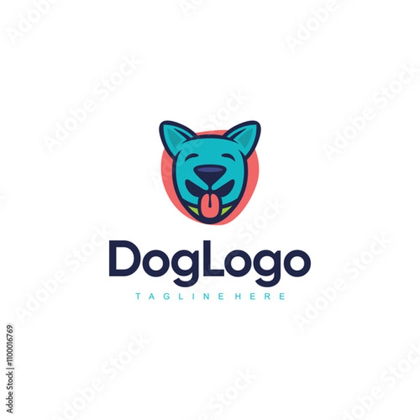 Obraz Dog logo EPS vector template