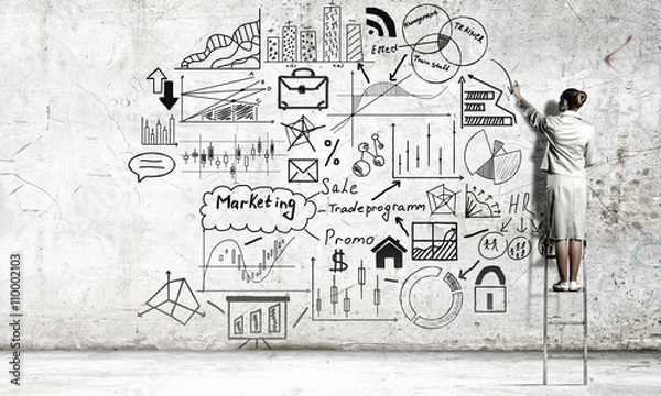 Obraz Effective business planning