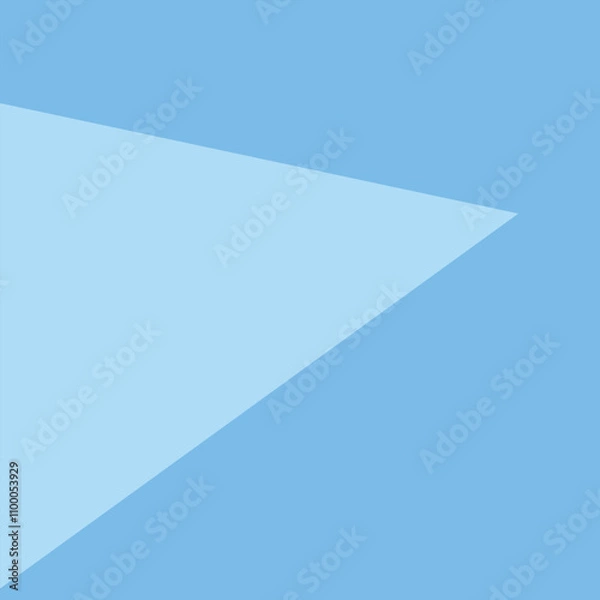 Obraz Blue paper color layer gradient abstract background