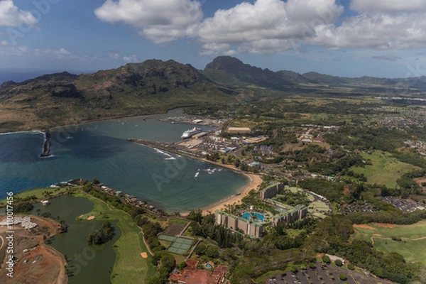 Obraz Hubschrauberflug über Kauai