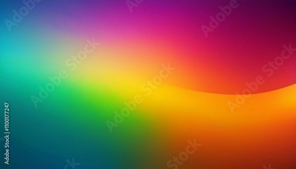 Fototapeta rainbow blured background gradient ombre color blend abstract background illustration