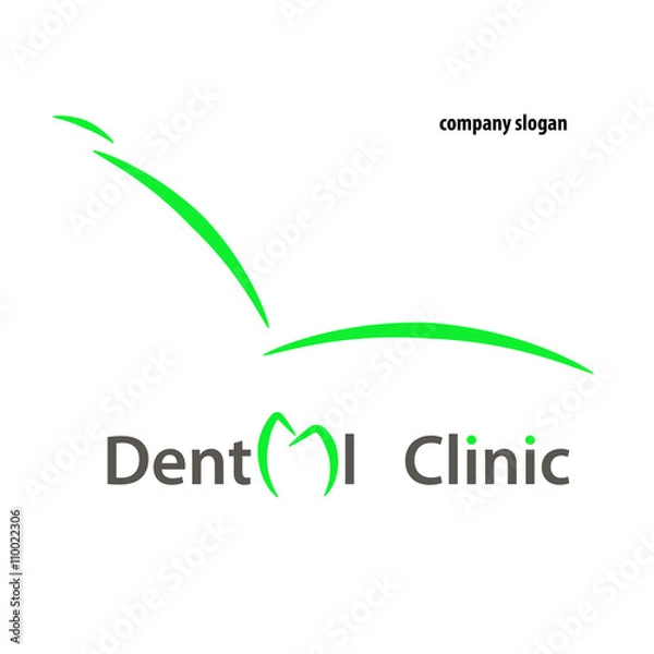 Obraz Logotype for dental clinic