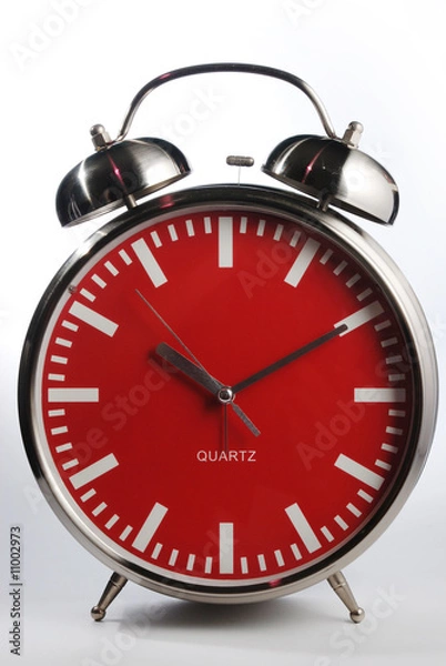 Obraz Retro alarm clock with bell