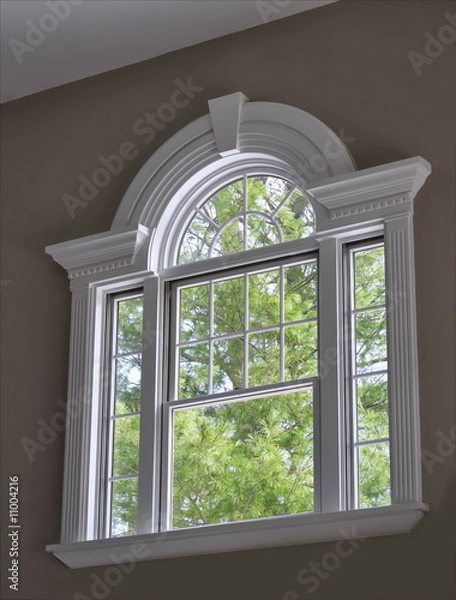 Obraz Łukowate Okno