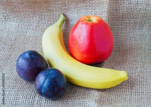 Fototapeta Colorful fruits on the table