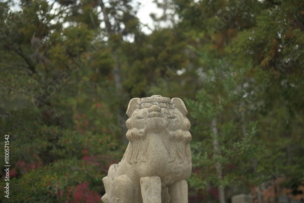 Obraz shrine komainu