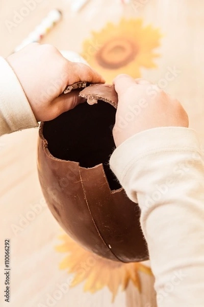 Obraz uova di cioccolata