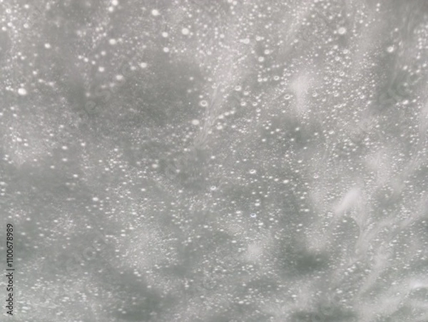 Fototapeta abstract background. At the car wash. Foam on the car window during washing. A clean car