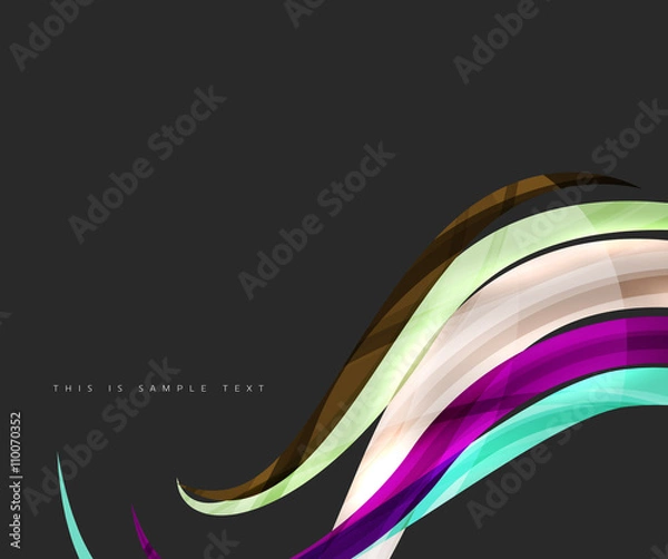 Fototapeta Abstract line background