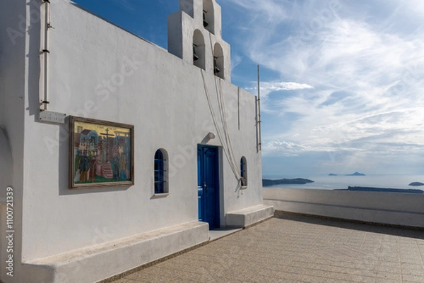 Obraz Santorini island, Cyclades, Greece.