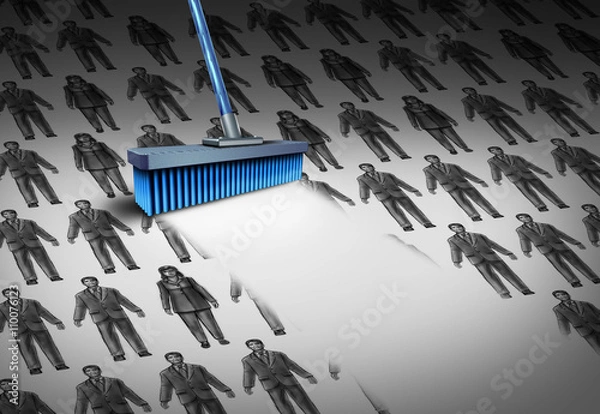 Obraz Pojęcie bezrobocia