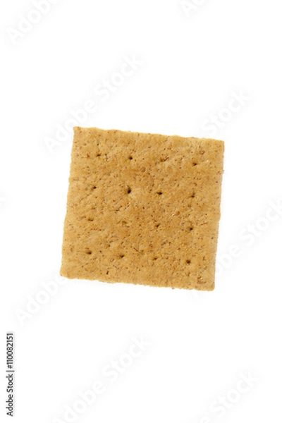 Fototapeta graham cracker isolated on white background