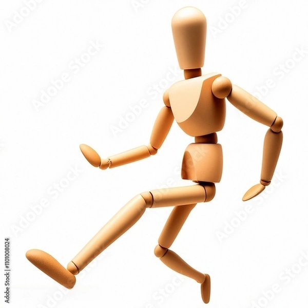 Fototapeta running dummy