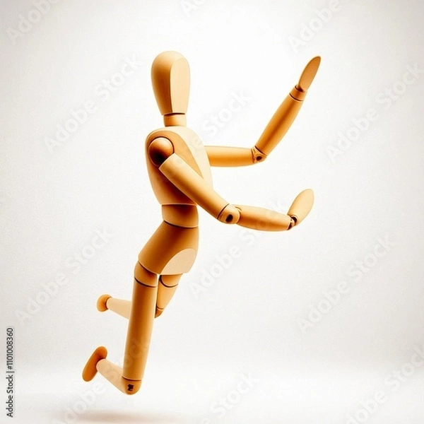 Fototapeta dummy running