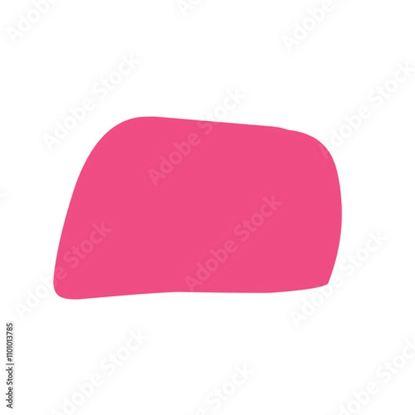 Obraz rectangle random blotch 