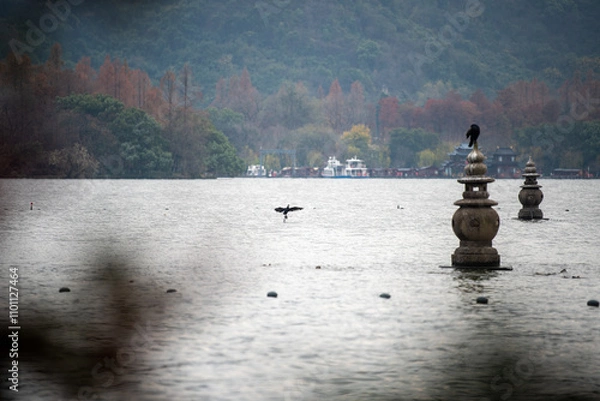 Obraz person on the beach