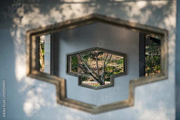 Obraz stained window