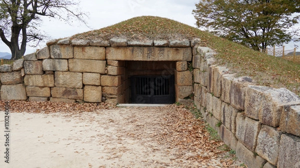 Fototapeta 경주 석빙고 정면 입구
