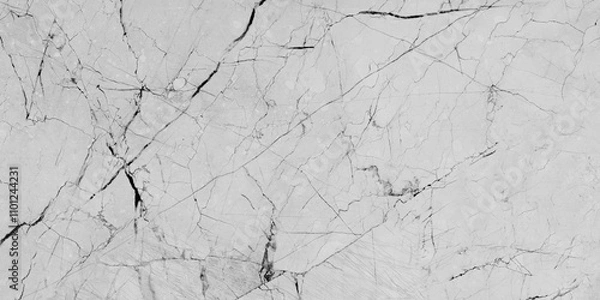 Fototapeta Gray marble stone limestone tile texture background 