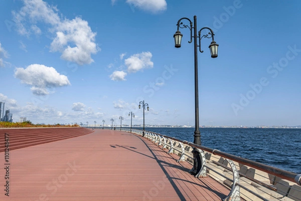 Fototapeta pier in the sea