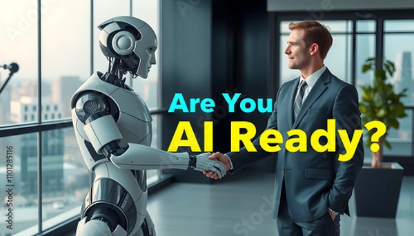 Fototapeta Are you AI ready? The future of AI