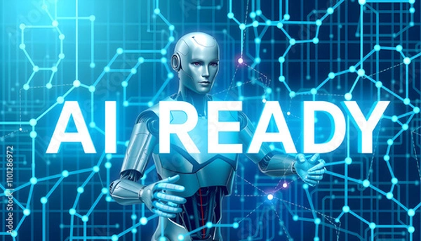 Fototapeta Are you AI ready? The future of AI
