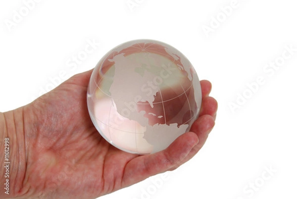 Fototapeta Crystal Globe