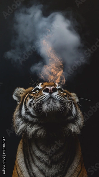 Obraz tiger in the sky