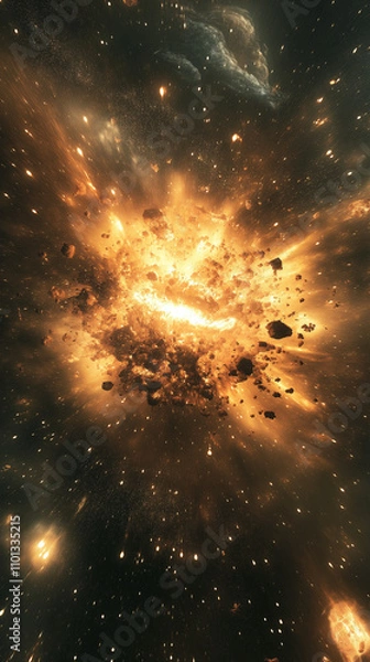 Obraz sunset in the sky