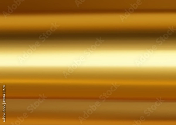 Fototapeta Golden background, Gold foil texture, Metallic gradient sheet, Metal effect.