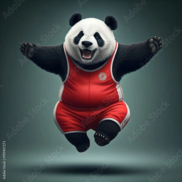 Obraz Panda Cartoon
