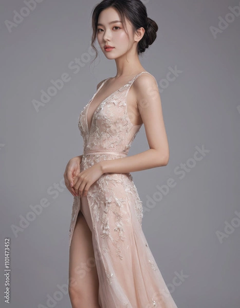 Obraz Ai female model