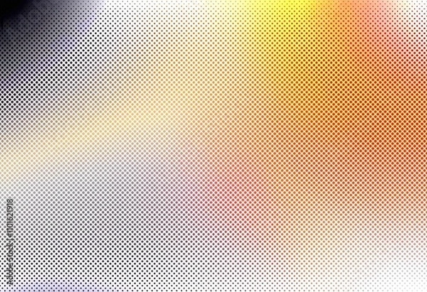 Fototapeta Abstract colorful halftone gradient background