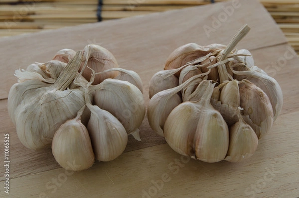 Fototapeta beautiful garlics